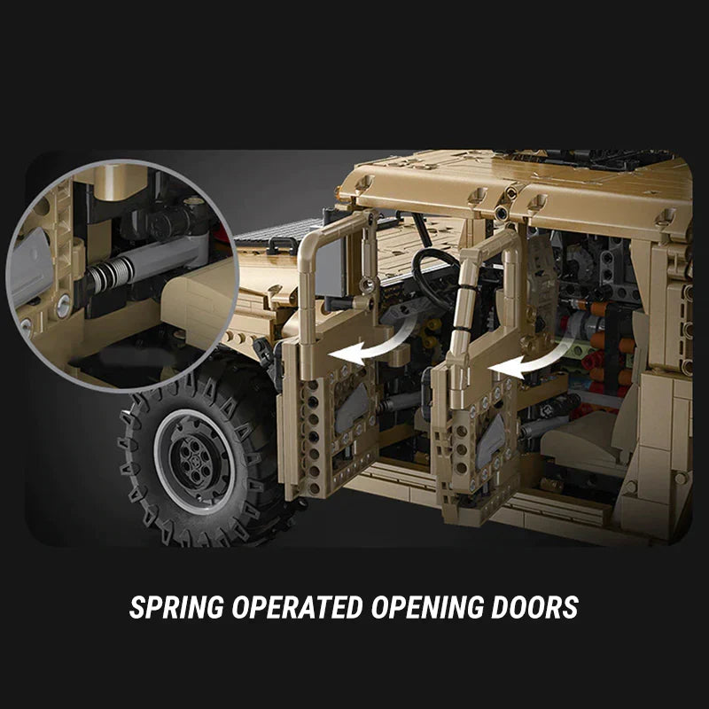 Remote Controlled Humvee - 3934pcs