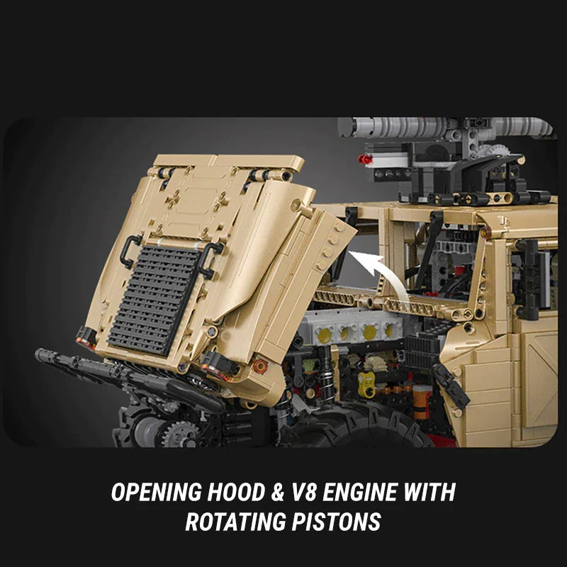 Remote Controlled Humvee - 3934pcs