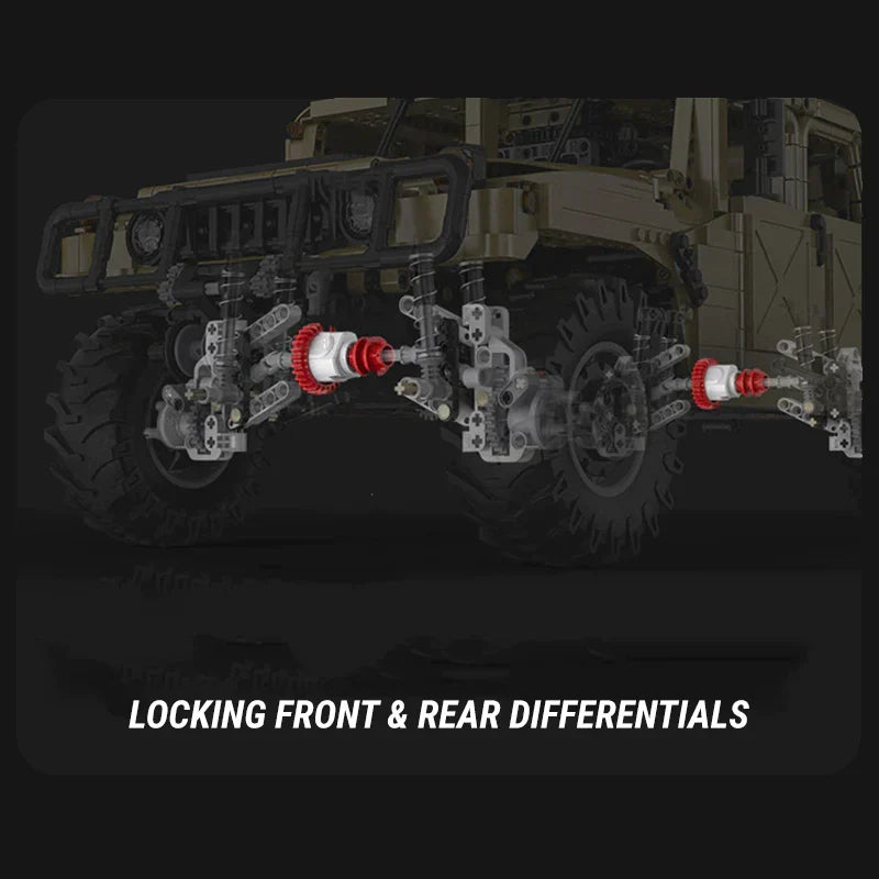 Remote Controlled Humvee - 3934pcs