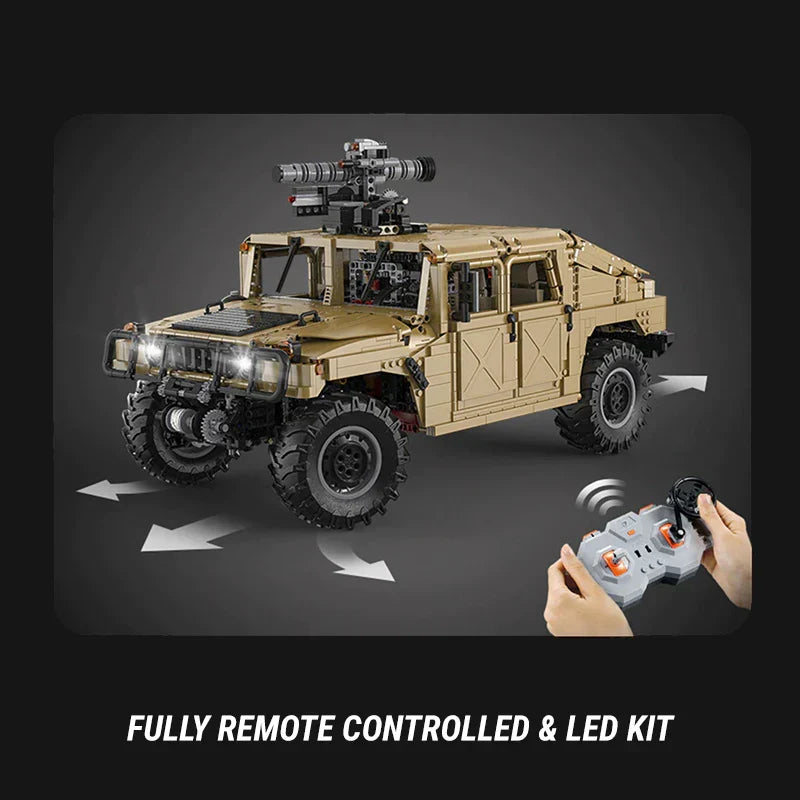 Remote Controlled Humvee - 3934pcs