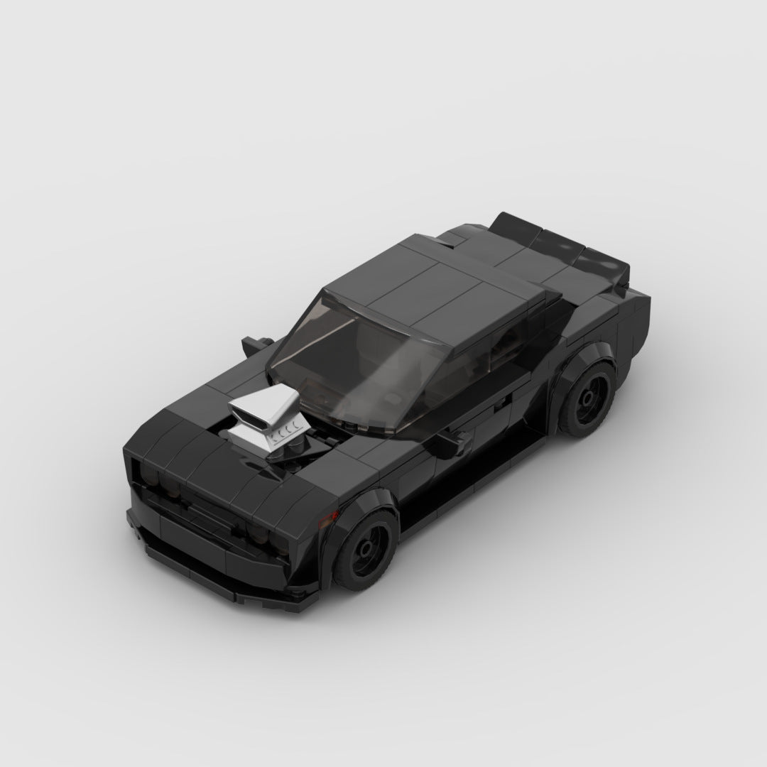 American Challenger Mini Build Model | 346 pcs Muscle Beast - BLOCKPOINT