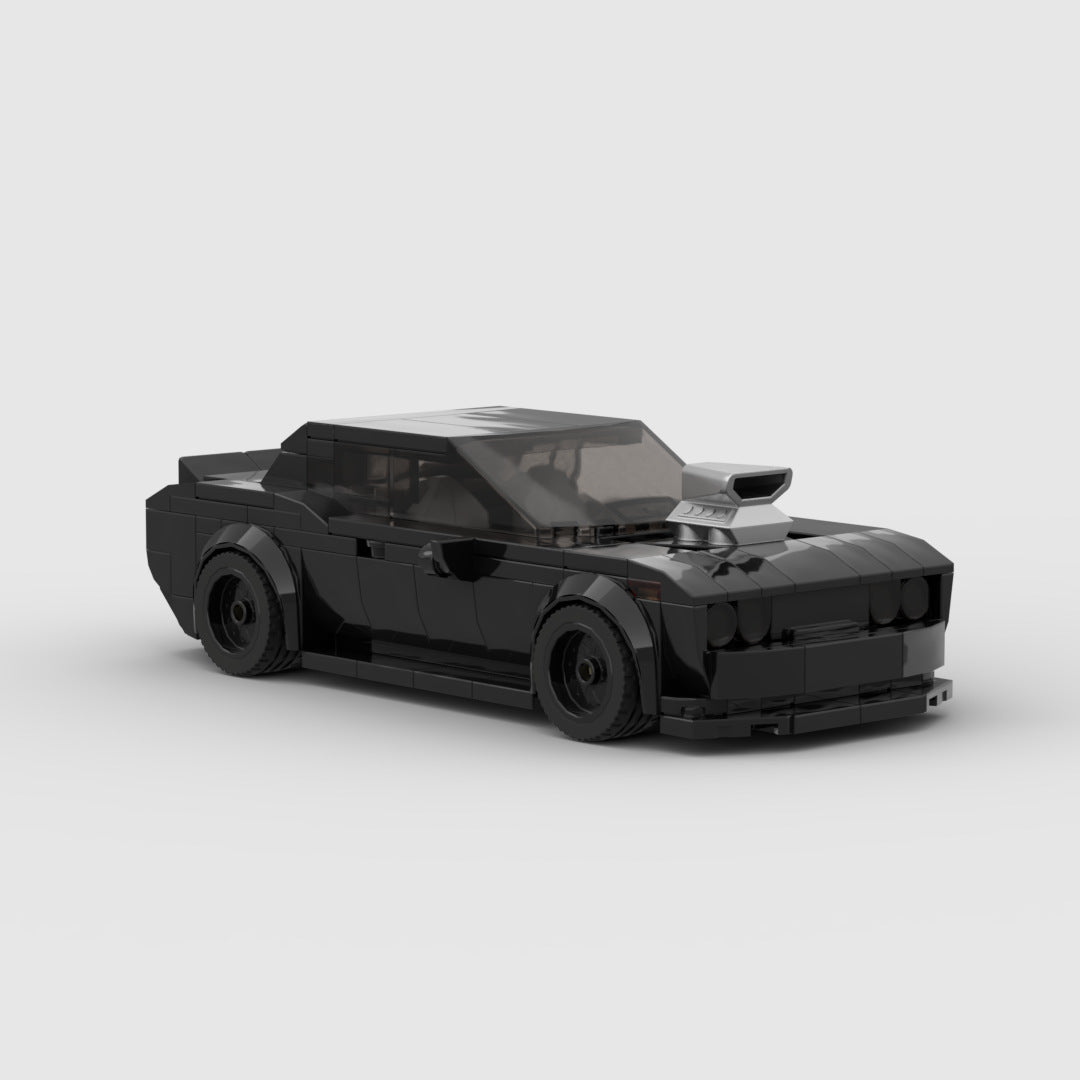 American Challenger Mini Build Model | 346 pcs Muscle Beast - BLOCKPOINT
