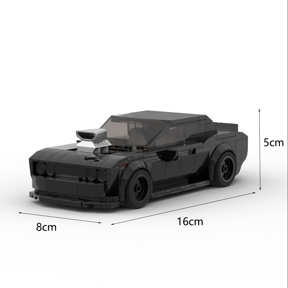 American Challenger Mini Build Model | 346 pcs Muscle Beast - BLOCKPOINT