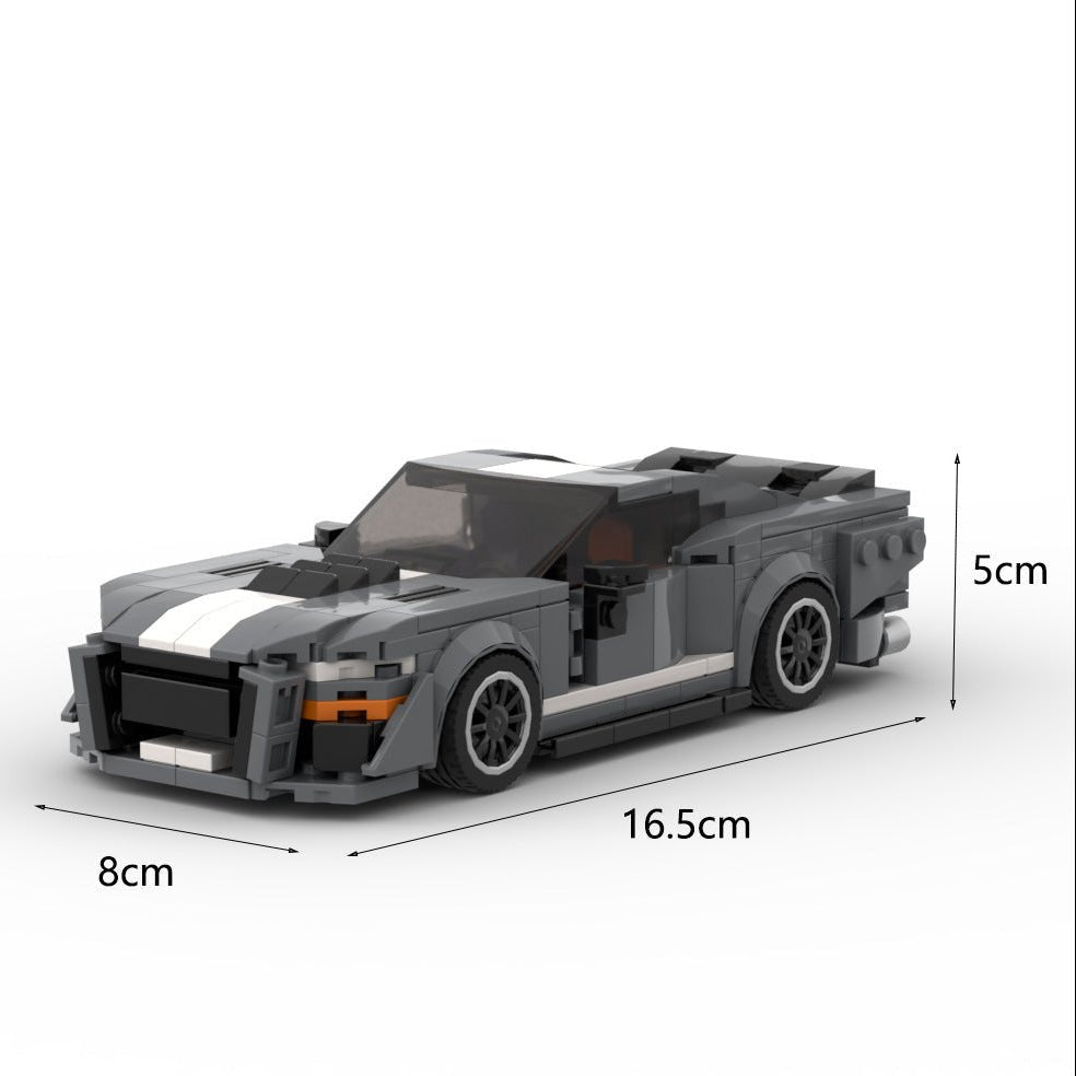 American GT500 Mini Build Model | 425 pcs Muscle Icon - BLOCKPOINT