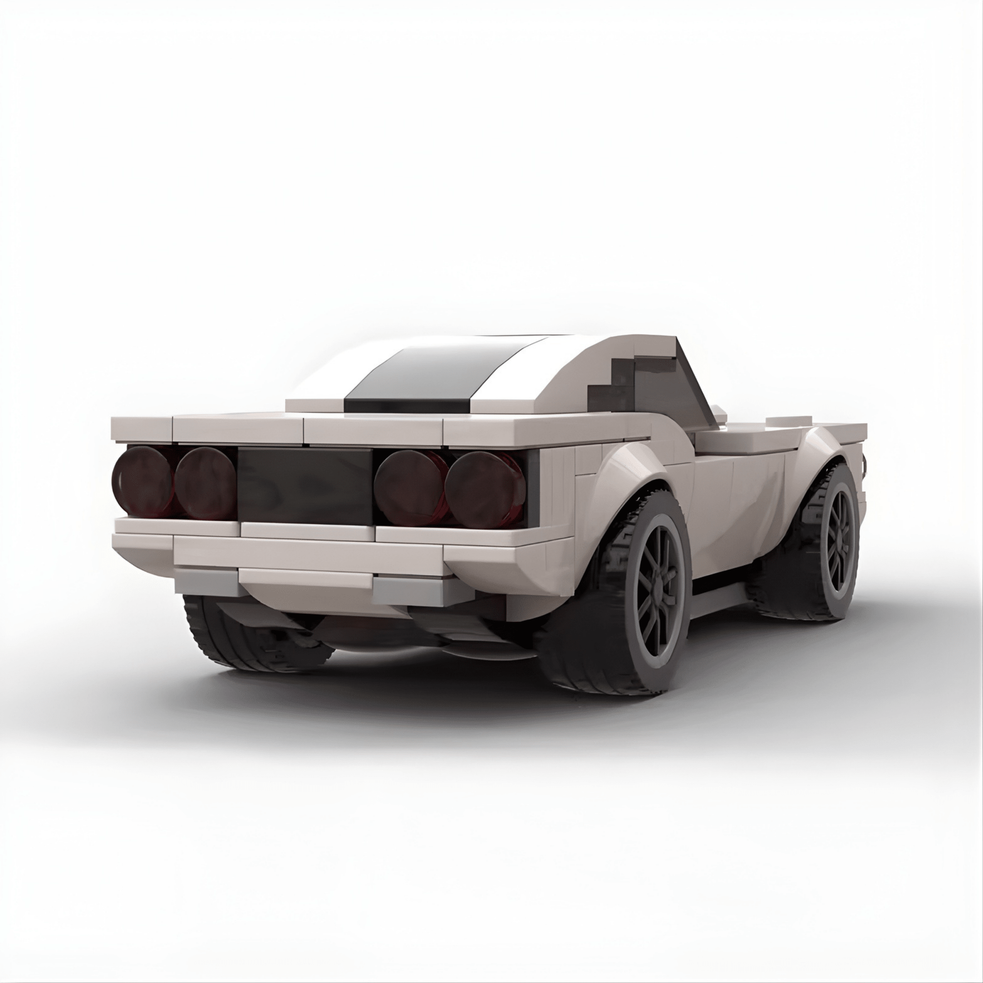 American Plymouth Barracuda Mini Build Model | 203 pcs Muscle Car Legend – BlockPoint® - BLOCKPOINT