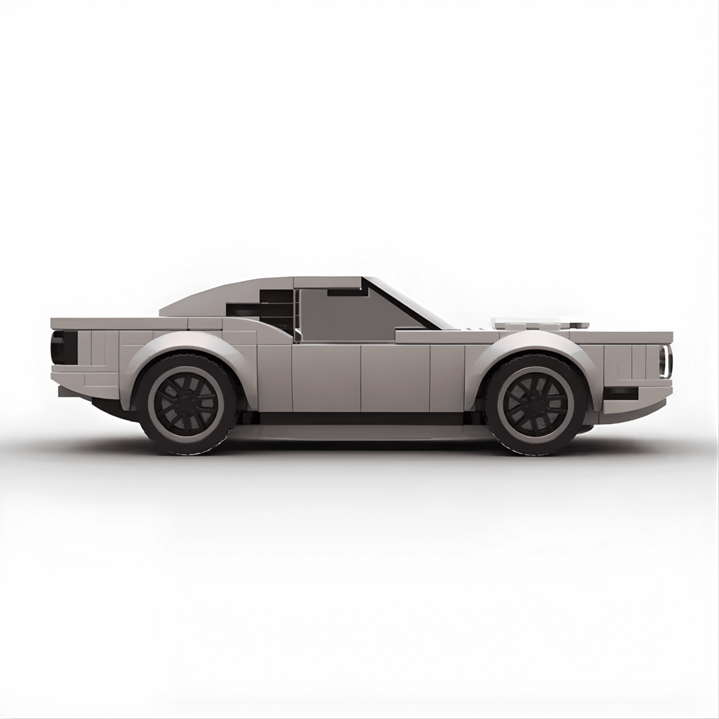 American Plymouth Barracuda Mini Build Model | 203 pcs Muscle Car Legend – BlockPoint® - BLOCKPOINT