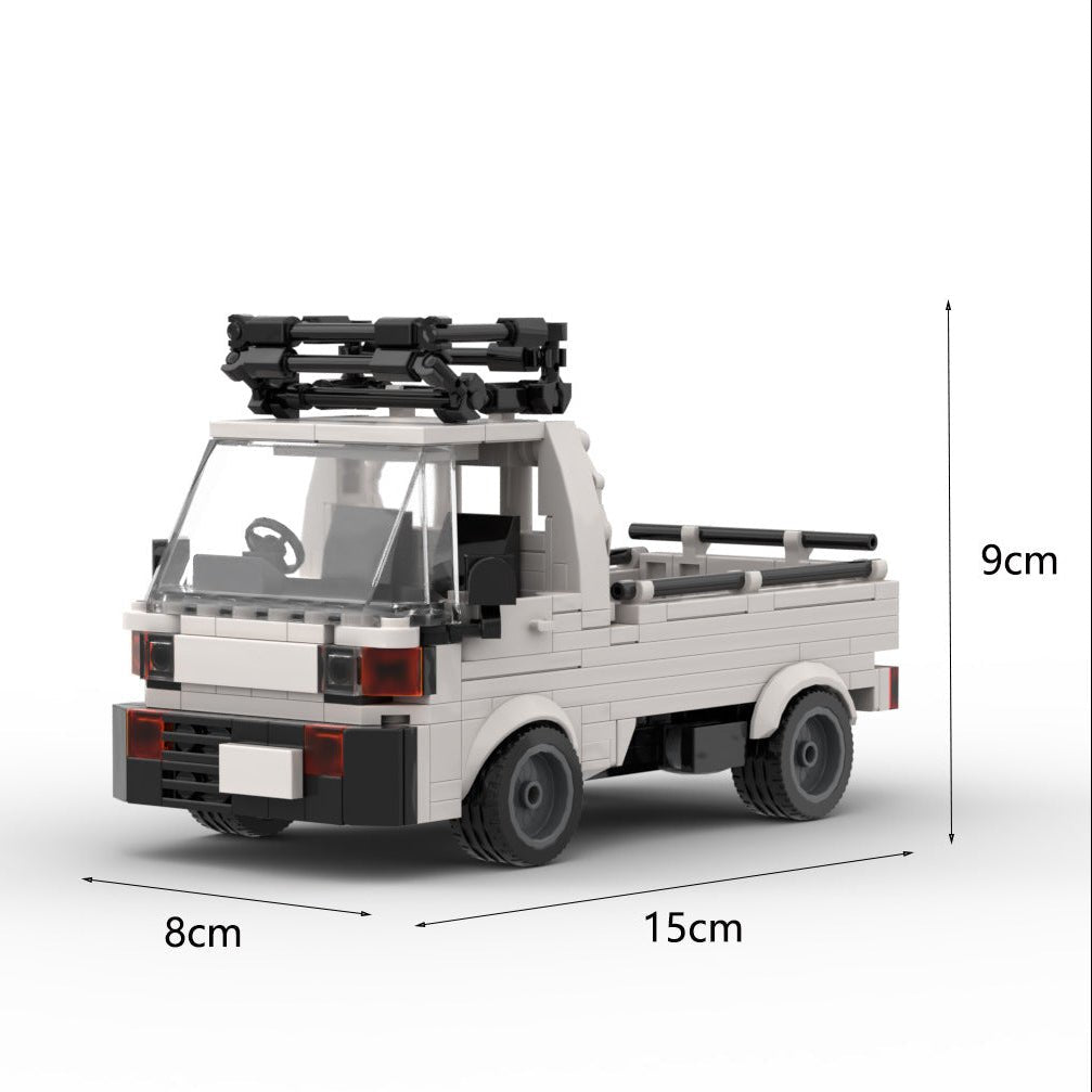 Asian Kei Truck Mini Build Model | 348 pcs Utility Classic - BLOCKPOINT