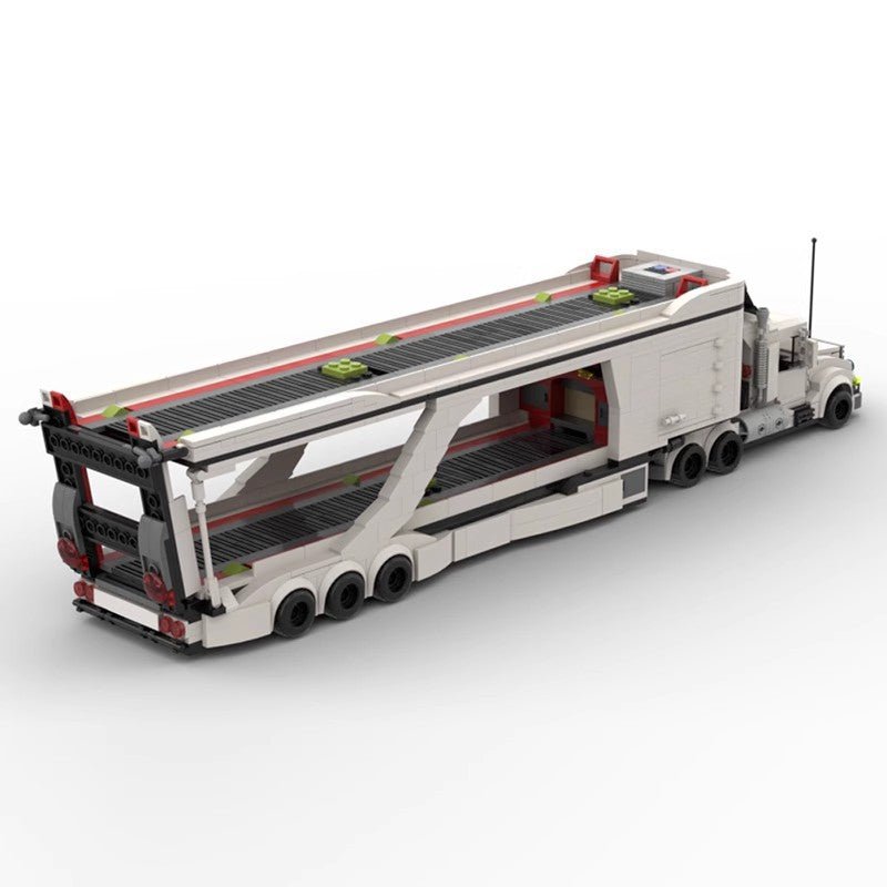 Auto Transport Rig Mini Build Model | 1426 pcs Highway Giant - BLOCKPOINT