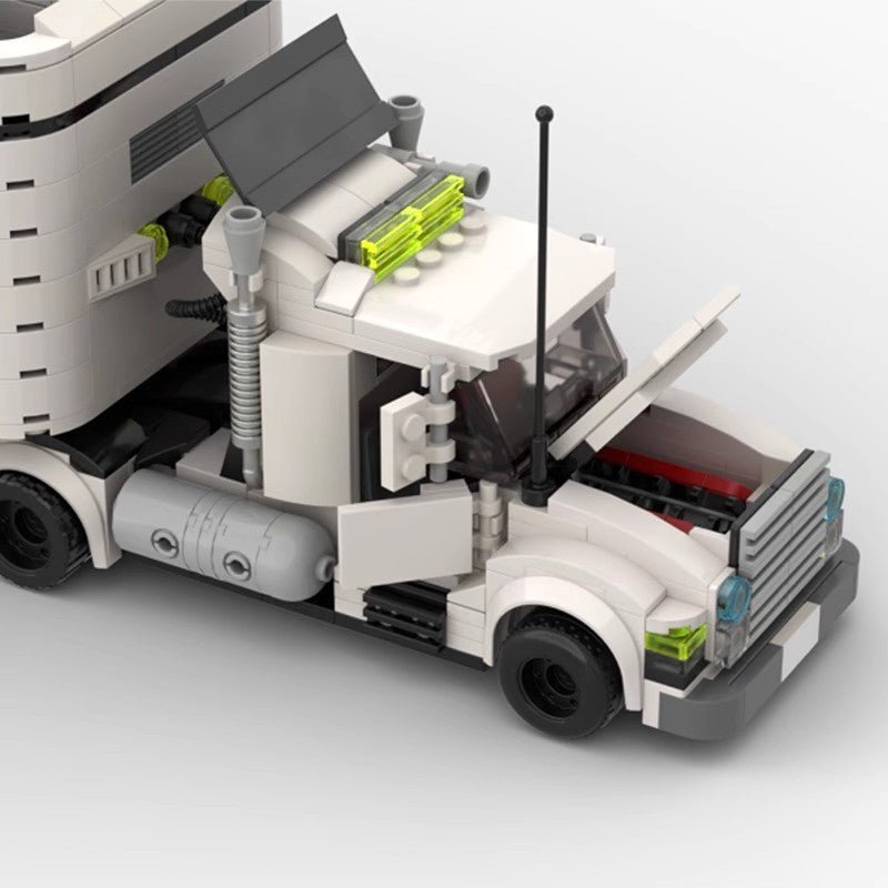 Auto Transport Rig Mini Build Model | 1426 pcs Highway Giant - BLOCKPOINT
