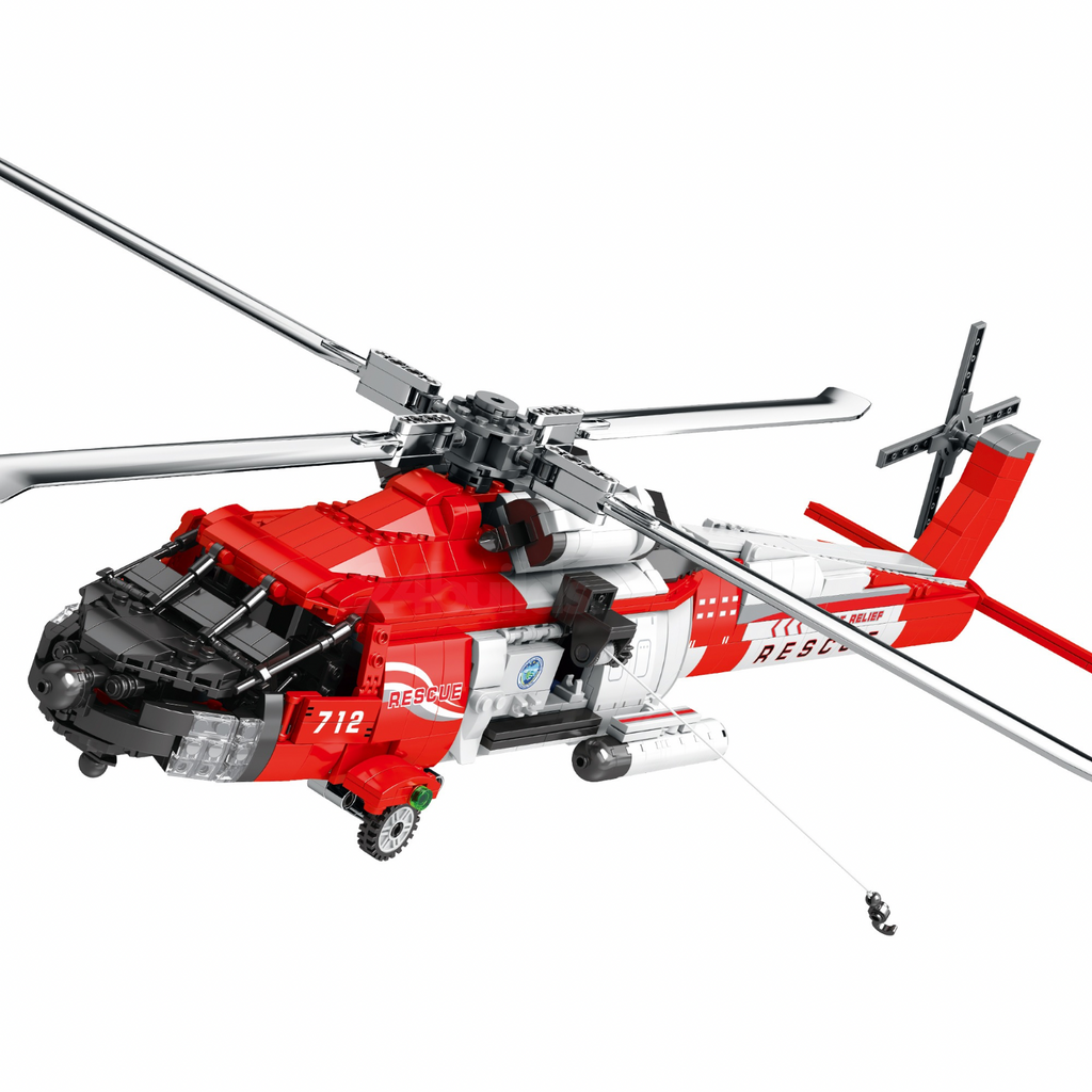 HH-60J Rescue Helicopter  1138pcs