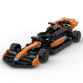 British Papaya Grand Prix Racer Mini Build Model | 294 pcs Modern Track Icon - BLOCKPOINT