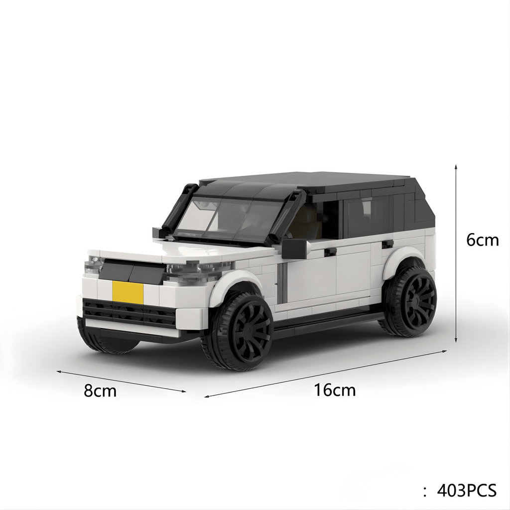 British Range 400PS Mini Build Model | 403 pcs Luxury Utility Icon - BLOCKPOINT
