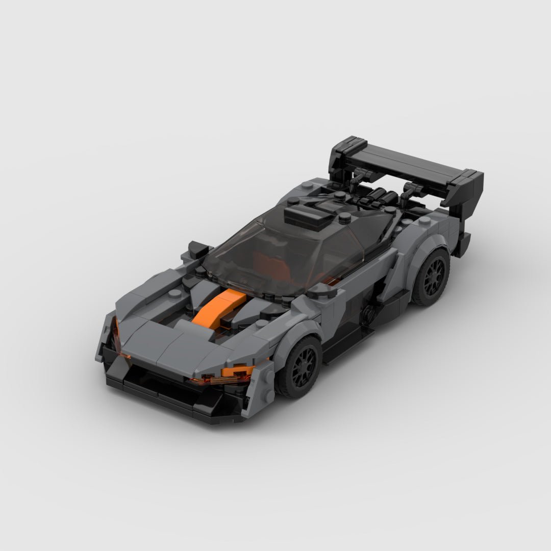 British Senna GTR Mini Build Model | 314 pcs Track Hypercar - BLOCKPOINT