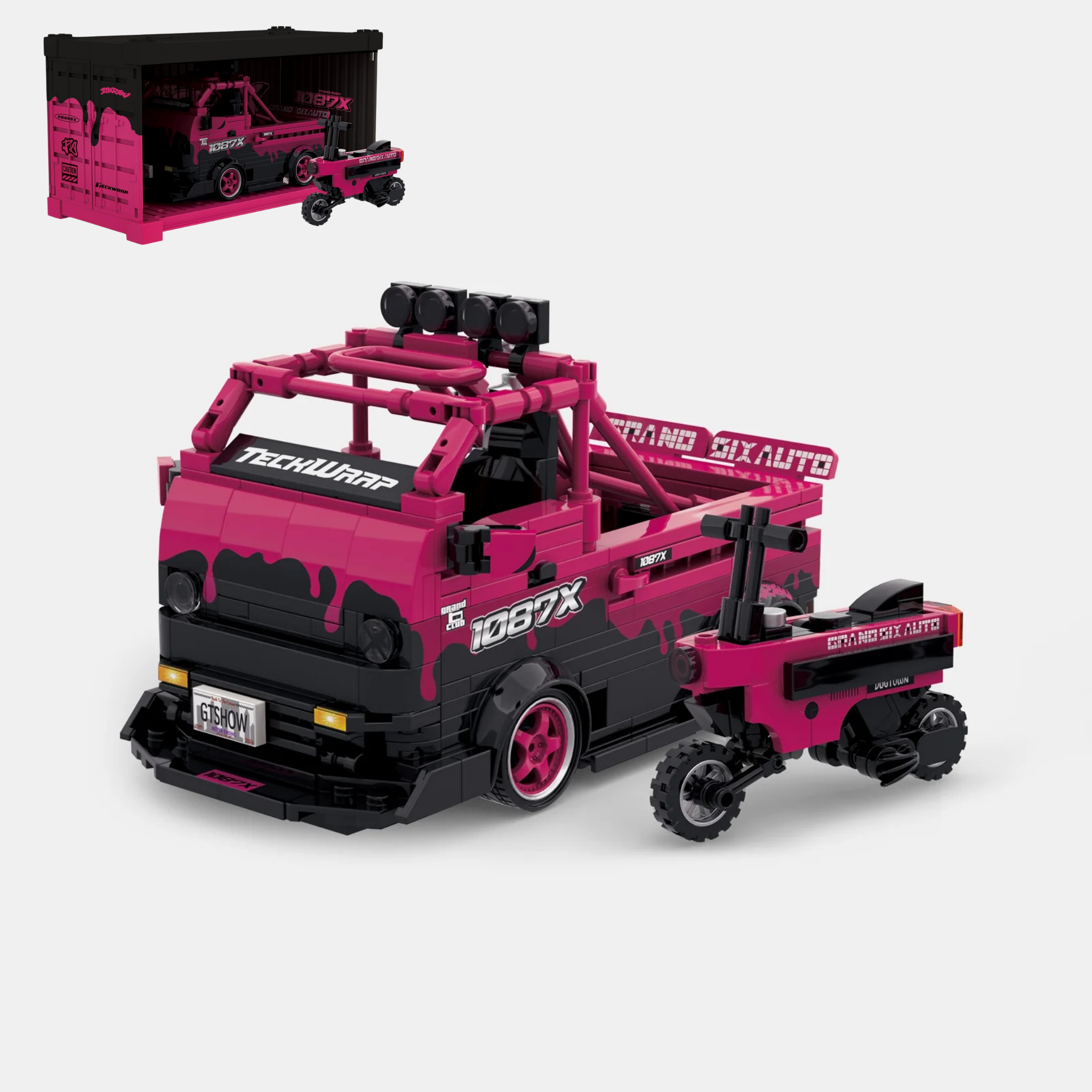 1087x Drift Team Repair Truck | 472pcs