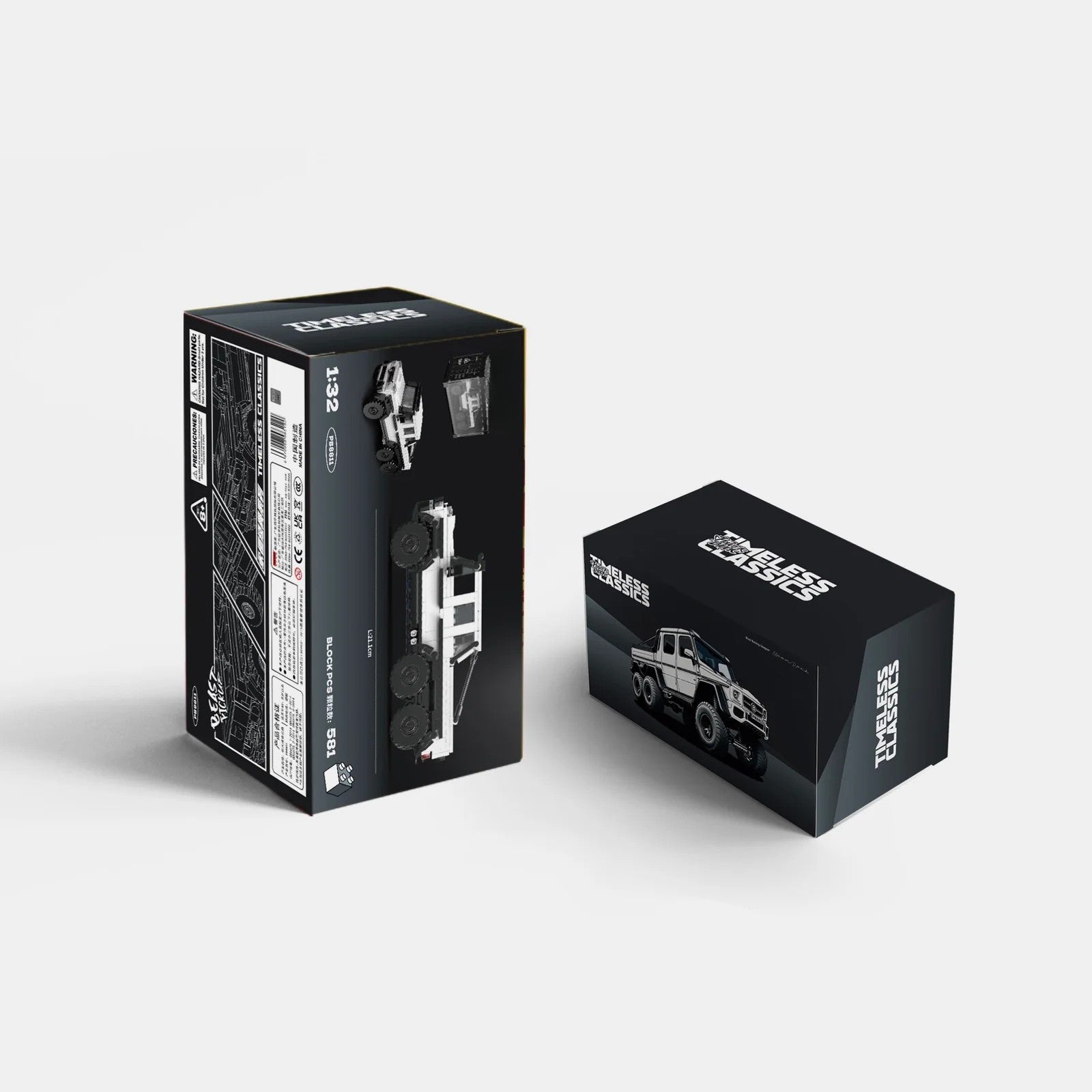 6x6 German Off Roader | 582pcs Display Garage Box Included