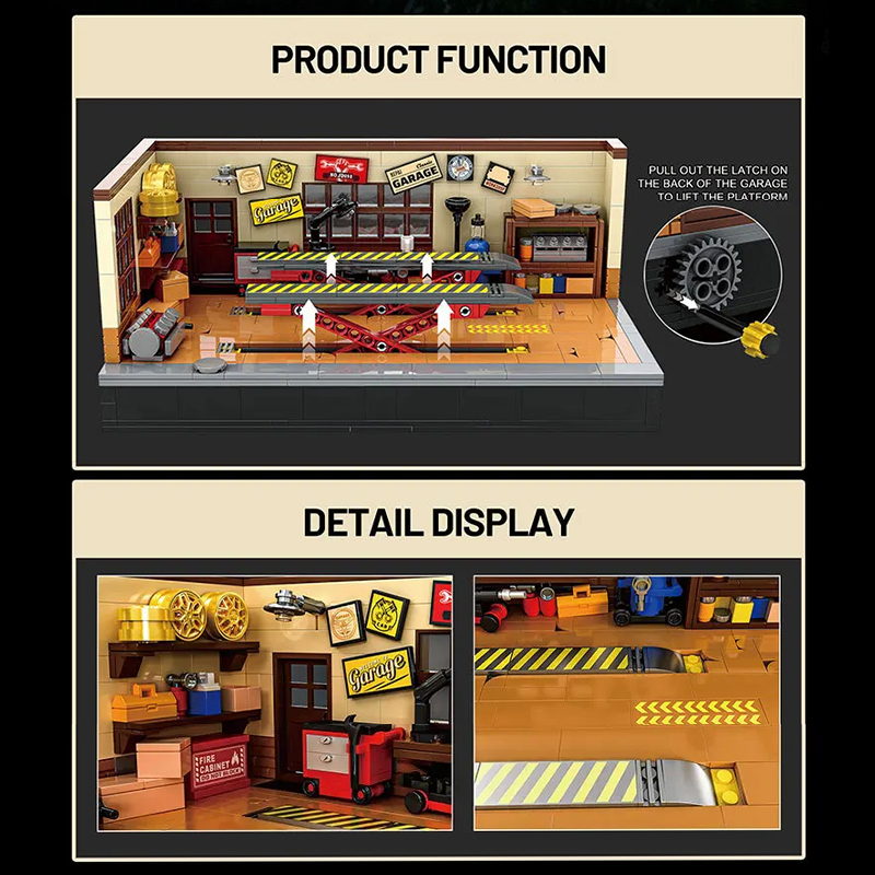 The JDM Garage Bundle 1513pcs