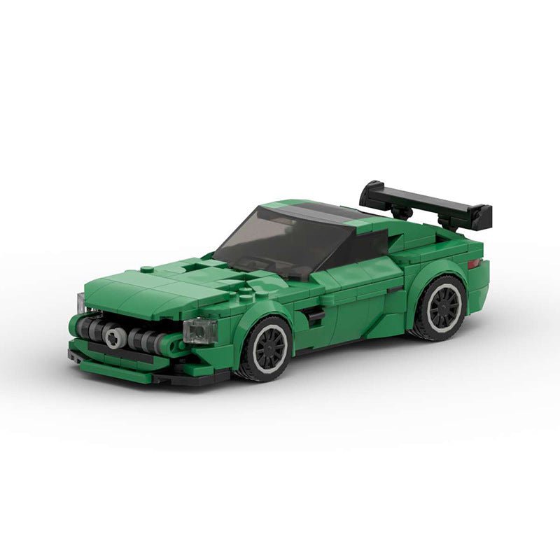 German AMG GT Black Series Mini Build Model | 369 pcs Dark Knight – BlockPoint® - BLOCKPOINT