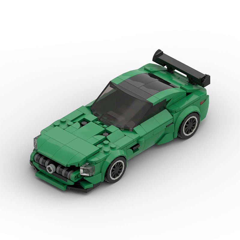 German AMG GT Black Series Mini Build Model | 369 pcs Dark Knight – BlockPoint® - BLOCKPOINT