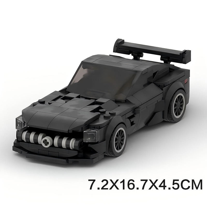 German AMG GT Black Series Mini Build Model | 369 pcs Dark Knight – BlockPoint® - BLOCKPOINT