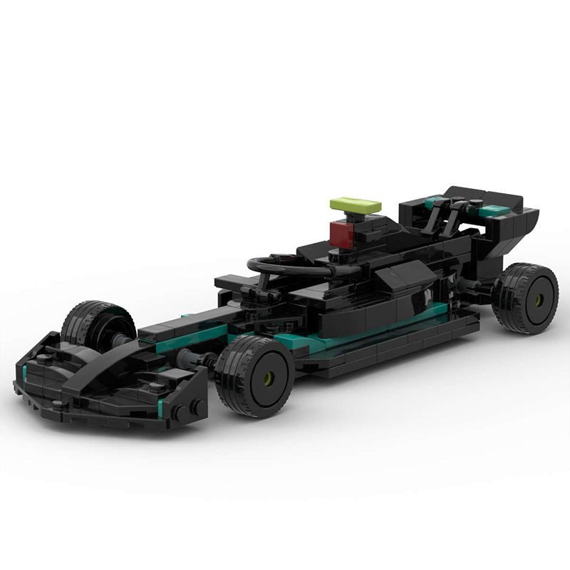 German Grand Prix Racer Mini Build Model | 285 pcs Stealth Track Icon - BLOCKPOINT