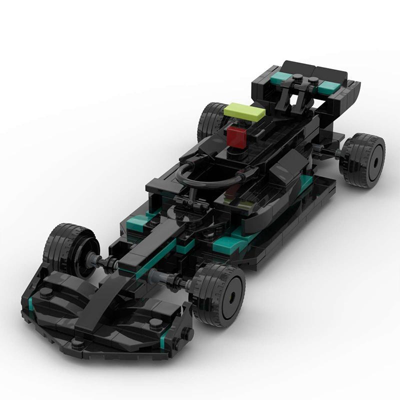 German Grand Prix Racer Mini Build Model | 285 pcs Stealth Track Icon - BLOCKPOINT