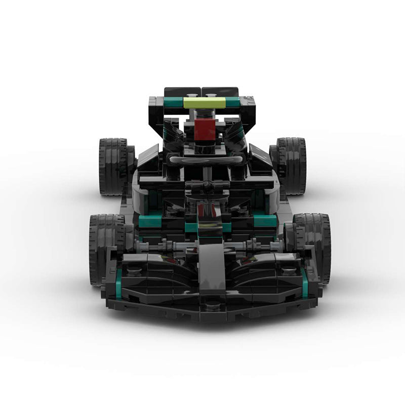 German Grand Prix Racer Mini Build Model | 285 pcs Stealth Track Icon - BLOCKPOINT