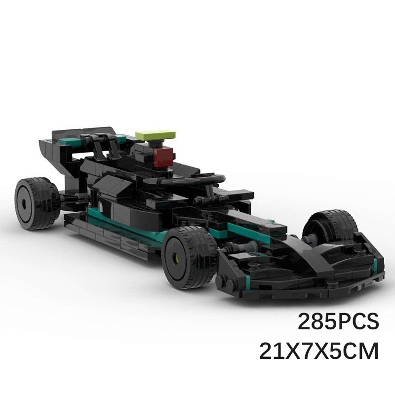 German Grand Prix Racer Mini Build Model | 285 pcs Stealth Track Icon - BLOCKPOINT