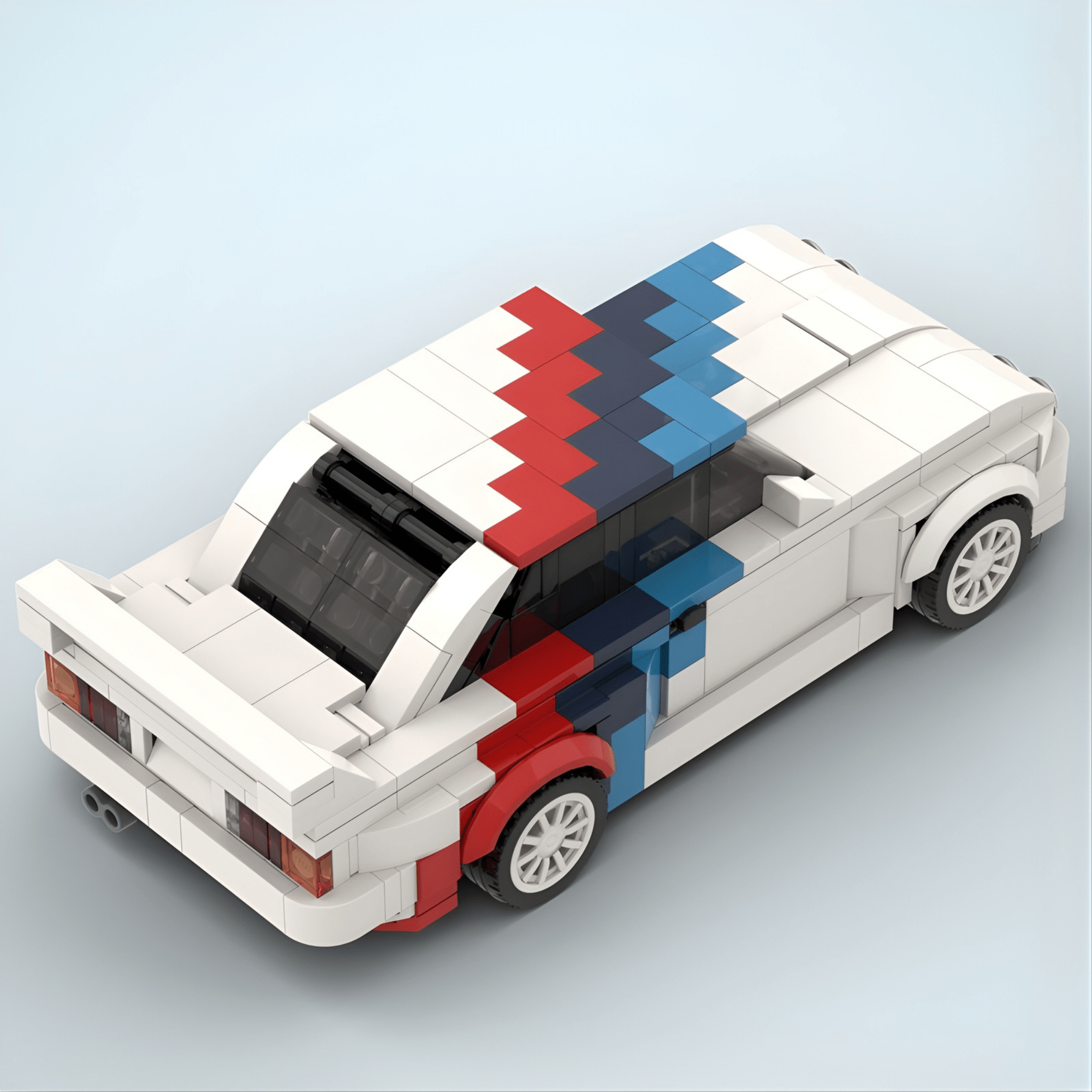 German M3 E30 Mini Build Model | ~456 pcs Classic Sport - BLOCKPOINT