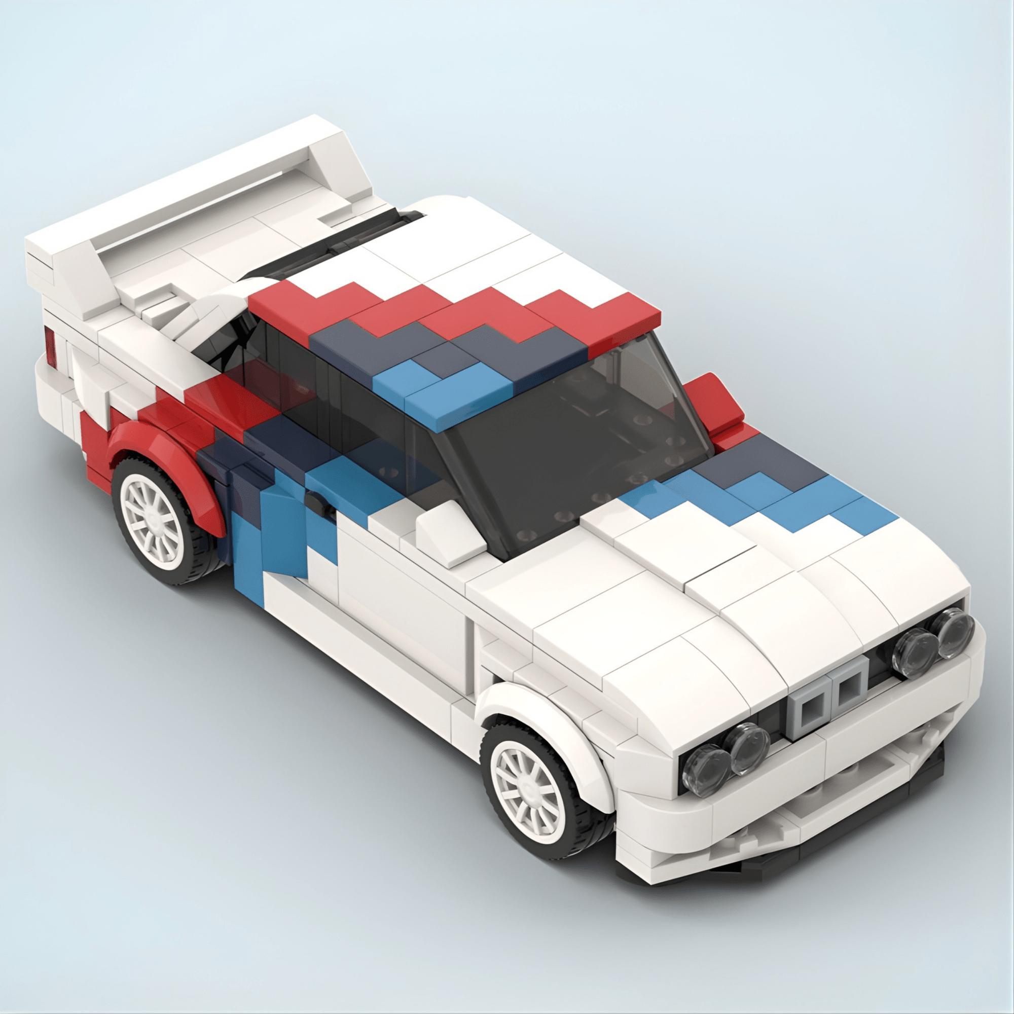 German M3 E30 Mini Build Model | ~456 pcs Classic Sport - BLOCKPOINT