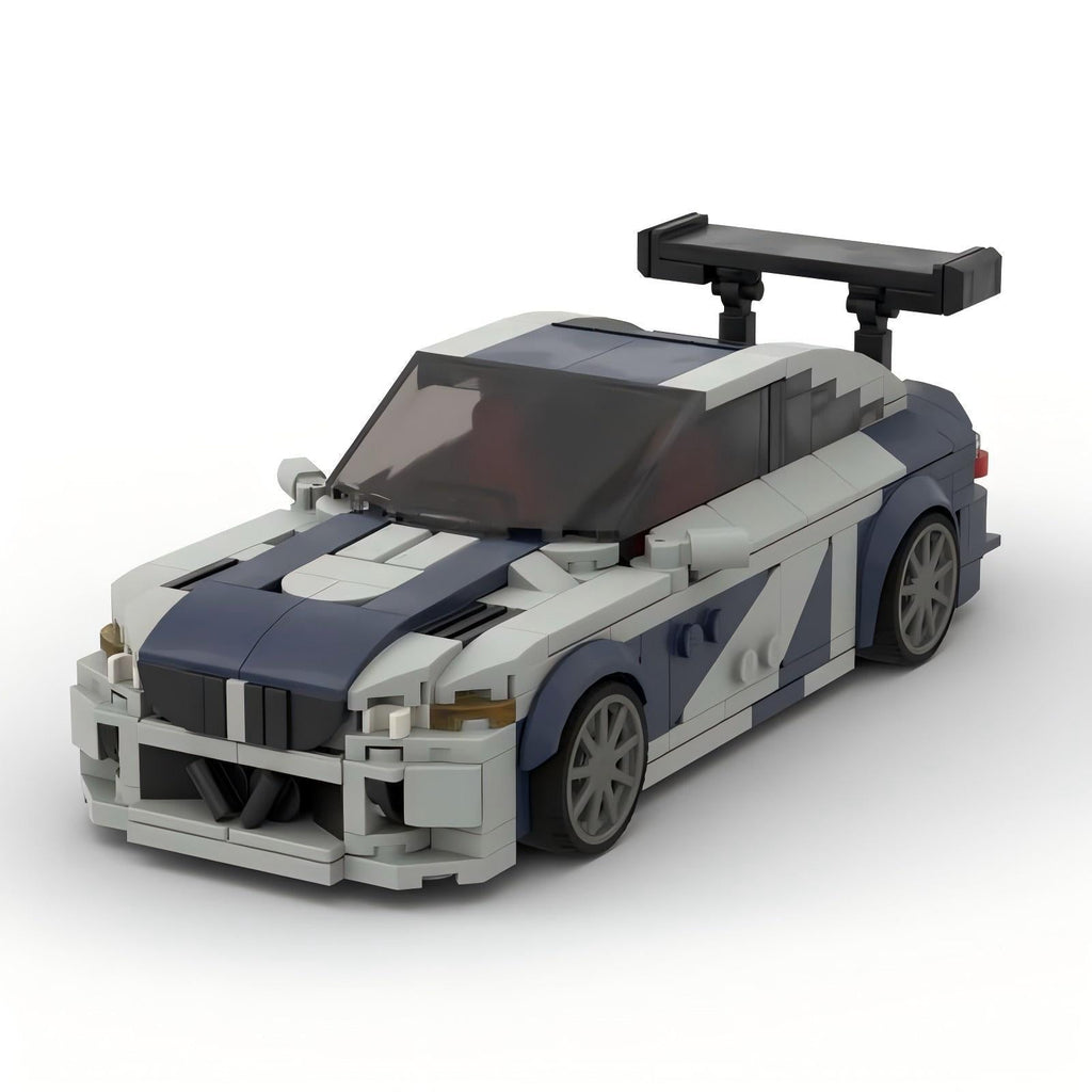 German M3 E46 GTR Mini Build Model | 417 pcs Racing Icon – BlockPoint® - BLOCKPOINT