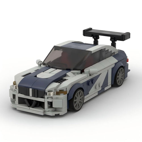 German M3 E46 GTR Mini Build Model | 417 pcs Racing Icon – BlockPoint® - BLOCKPOINT