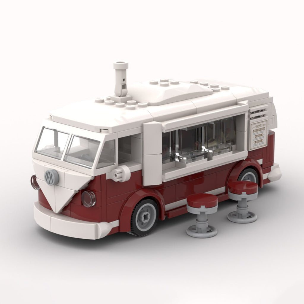 German T1 Food Truck Mini Build Model | 312 pcs Street Food Classic - BLOCKPOINT