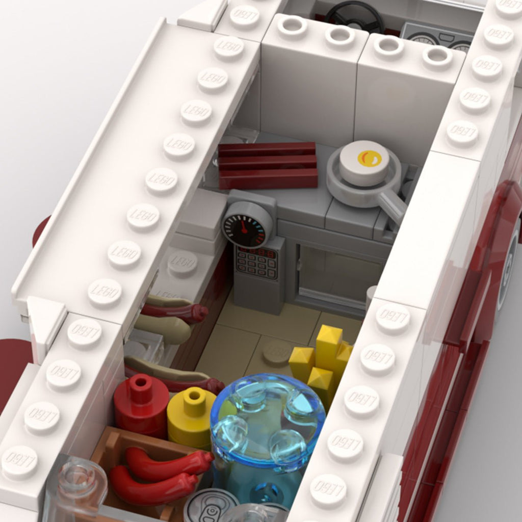 German T1 Food Truck Mini Build Model | 312 pcs Street Food Classic - BLOCKPOINT