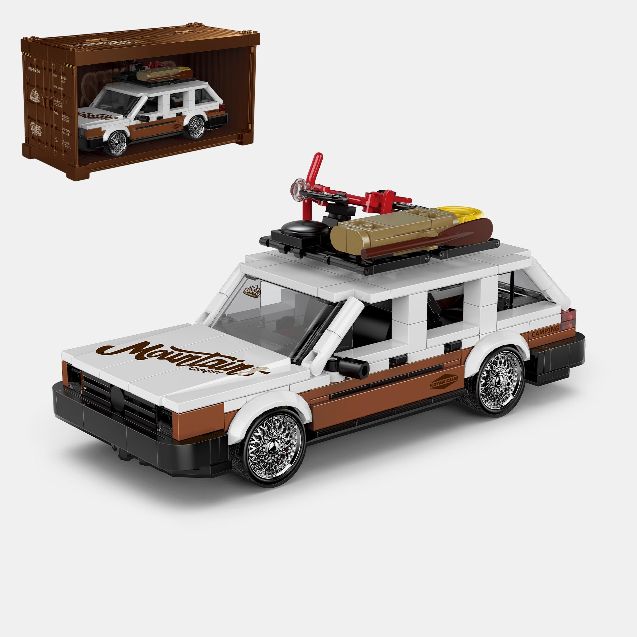 80s German Wagon Sleeper Display Garage Box Included