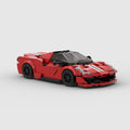 Italian 488 Mini Build Model | 344 pcs Track Supercar - BLOCKPOINT