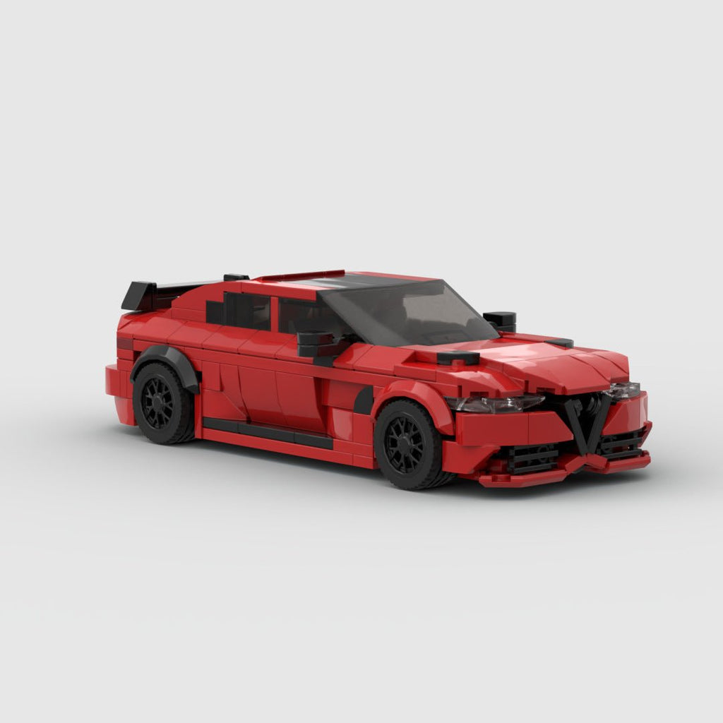 Italian Giulia Mini Build Model | 438 pcs Performance Sedan - BLOCKPOINT