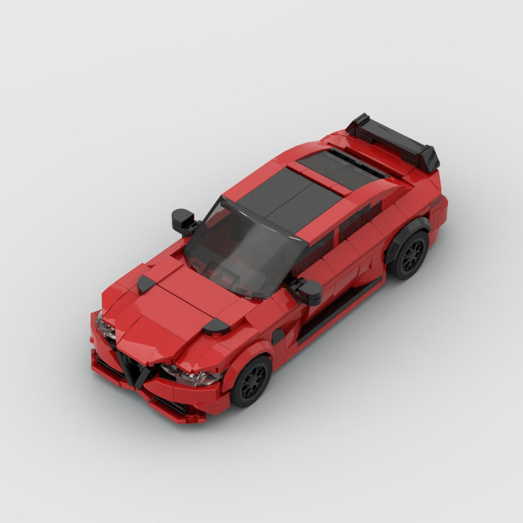 Italian Giulia Mini Build Model | 438 pcs Performance Sedan - BLOCKPOINT
