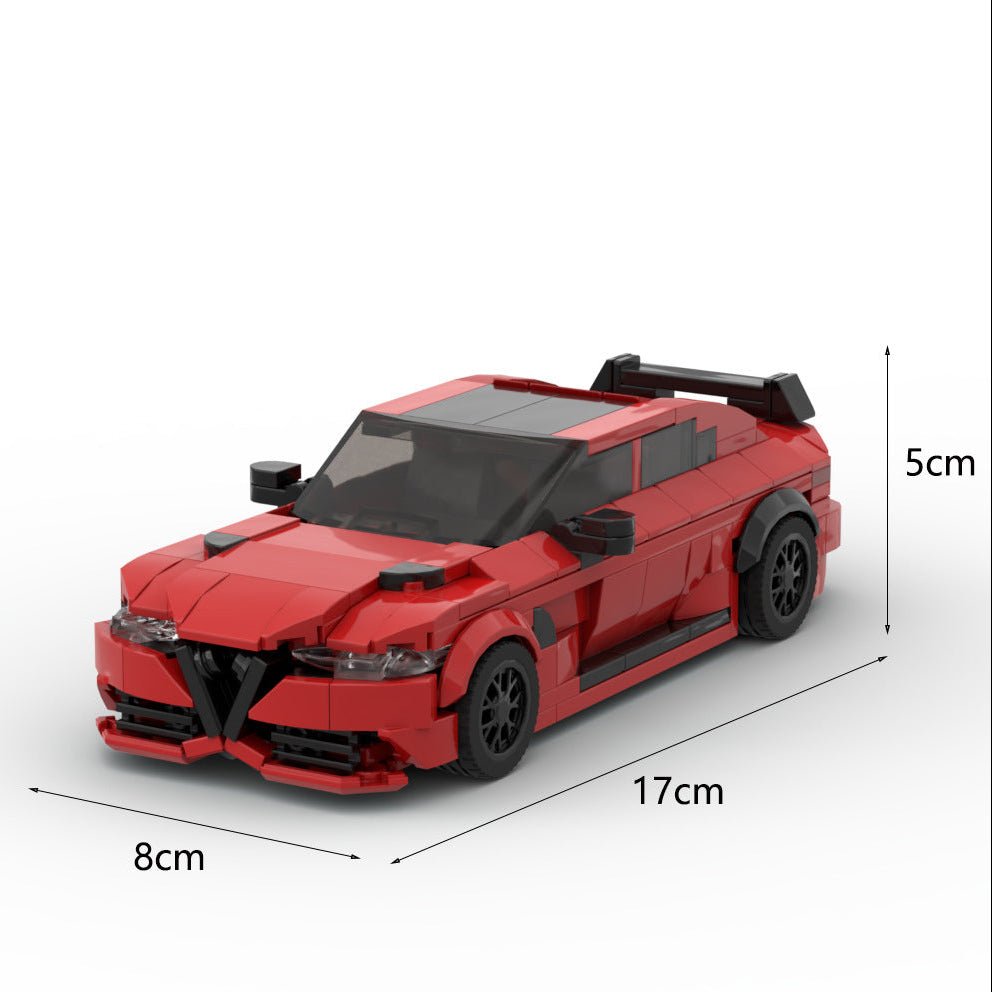 Italian Giulia Mini Build Model | 438 pcs Performance Sedan - BLOCKPOINT