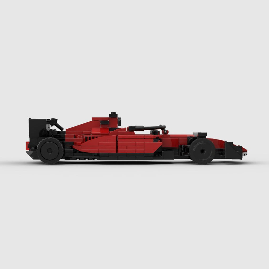 Italian Grand Prix Racer Mini Build Model | 297 pcs Crimson Track Icon - BLOCKPOINT