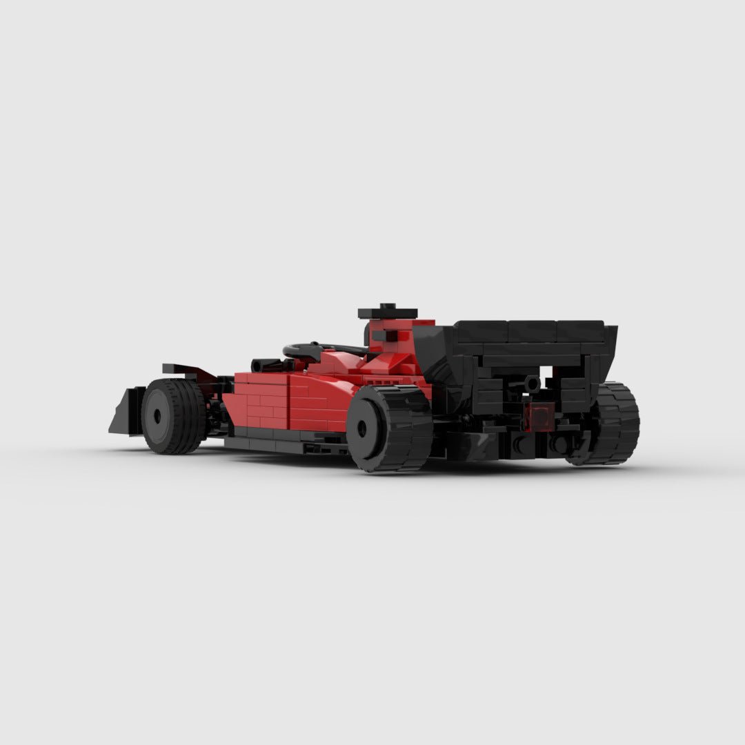 Italian Grand Prix Racer Mini Build Model | 297 pcs Crimson Track Icon - BLOCKPOINT