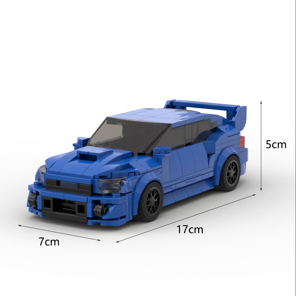 Japanese Rally STI Mini Build Model | 303 pcs Rally Legend - BLOCKPOINT