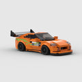 Japanese Supra MK4 Mini Build Model | 370 pcs Tuner Legend - BLOCKPOINT
