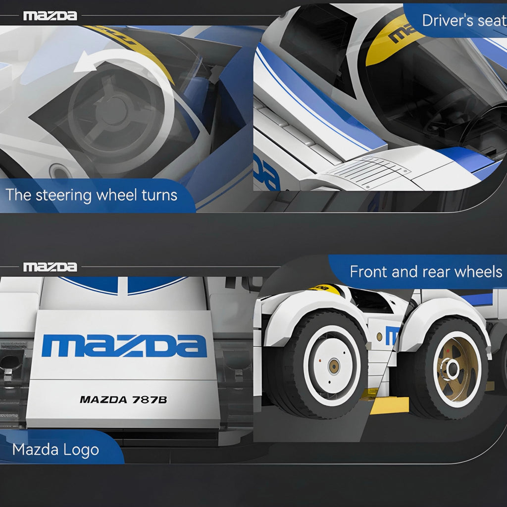 Mazda 787B | 247pcs - BLOCKPOINT