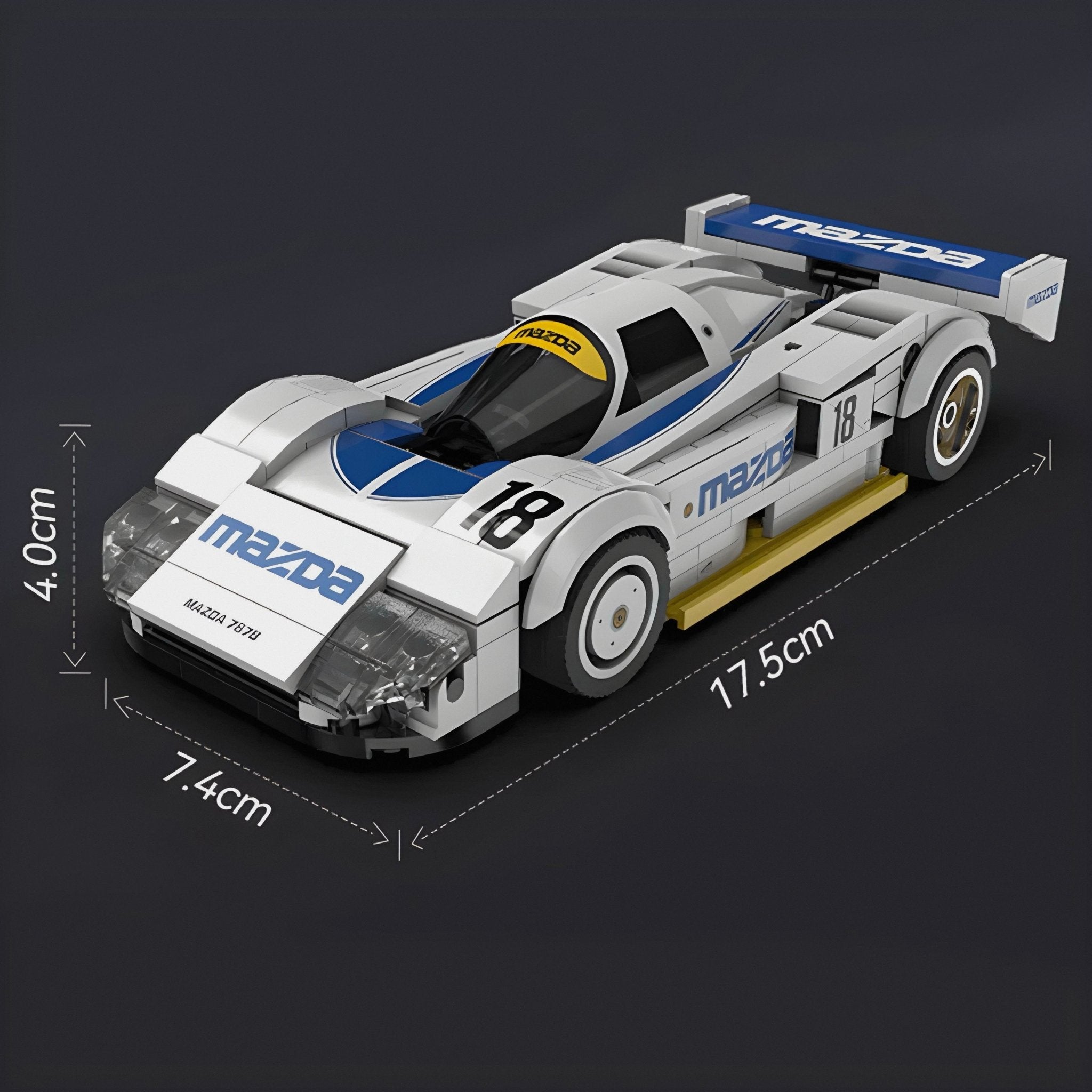 Mazda 787B | 247pcs - BLOCKPOINT