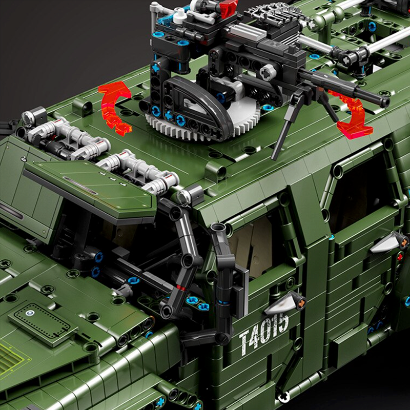 Remote Controlled Armoured Raid Vehicle - 3174pcs