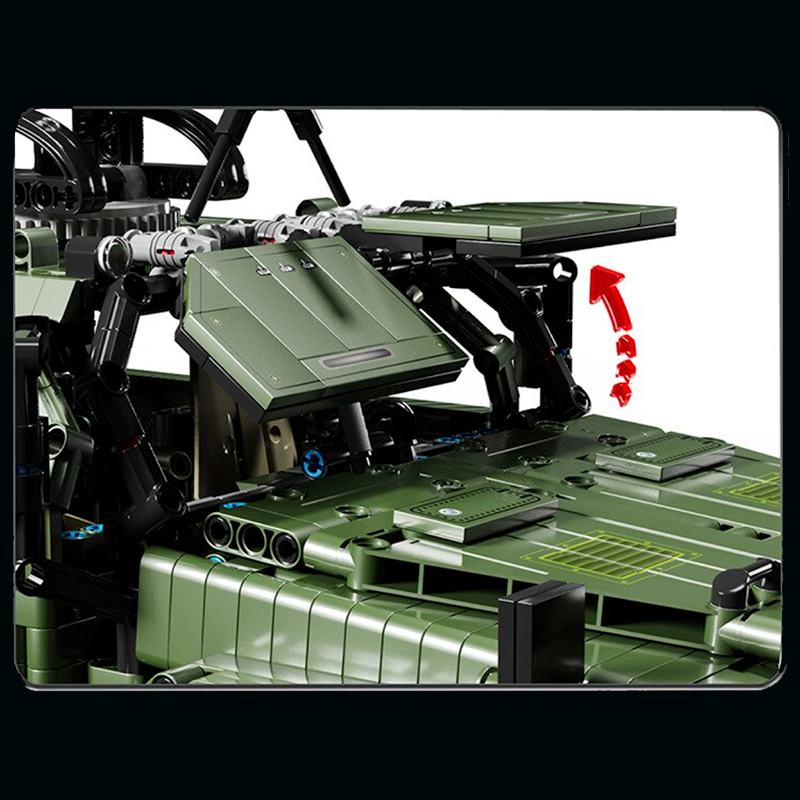 Remote Controlled Armoured Raid Vehicle - 3174pcs