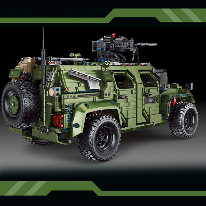 Remote Controlled Armoured Raid Vehicle - 3174pcs