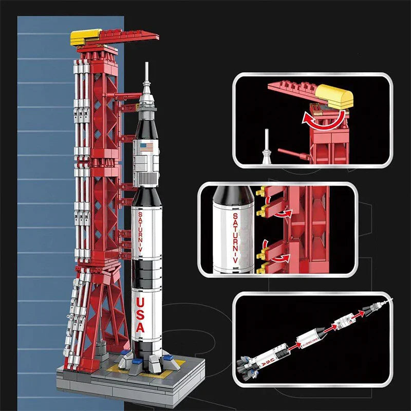Apollo Rocket & Launch Pad