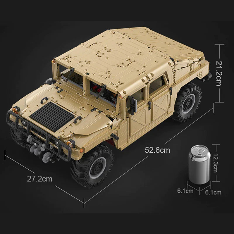 Remote Controlled Humvee - 3934pcs