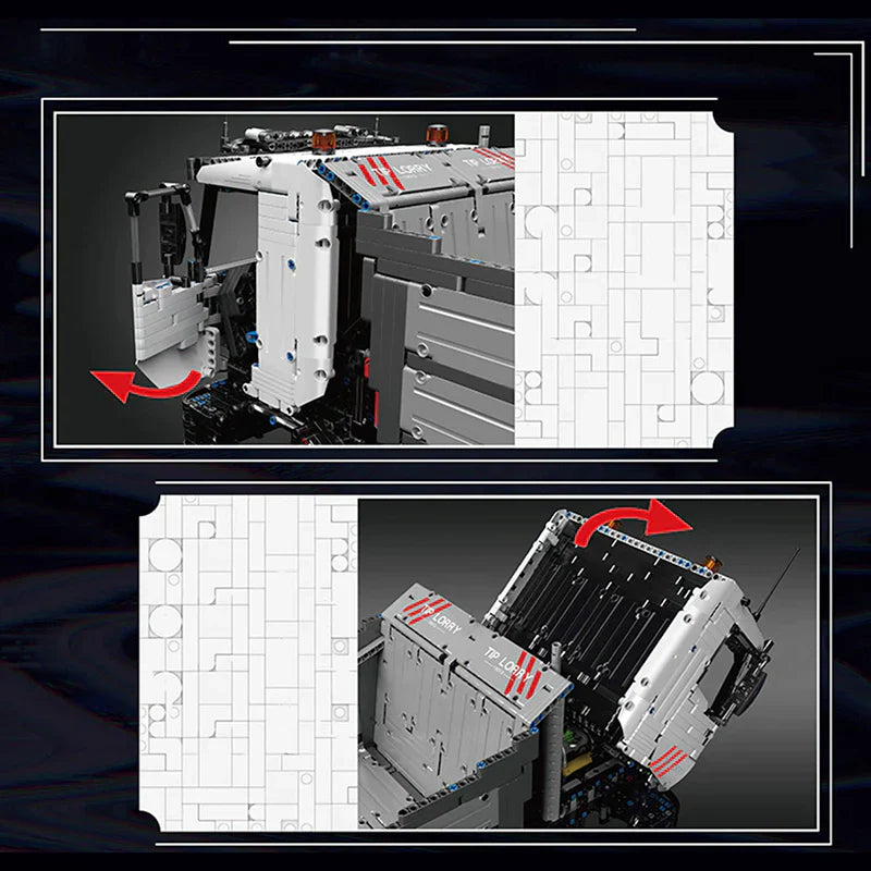The Ultimate Pneumatic Dump Truck | 5768pcs